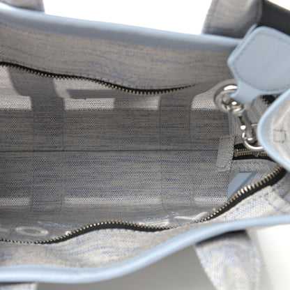 Marc Jacobs Canvas Small Summer Tote Bag Blue 5 of 9