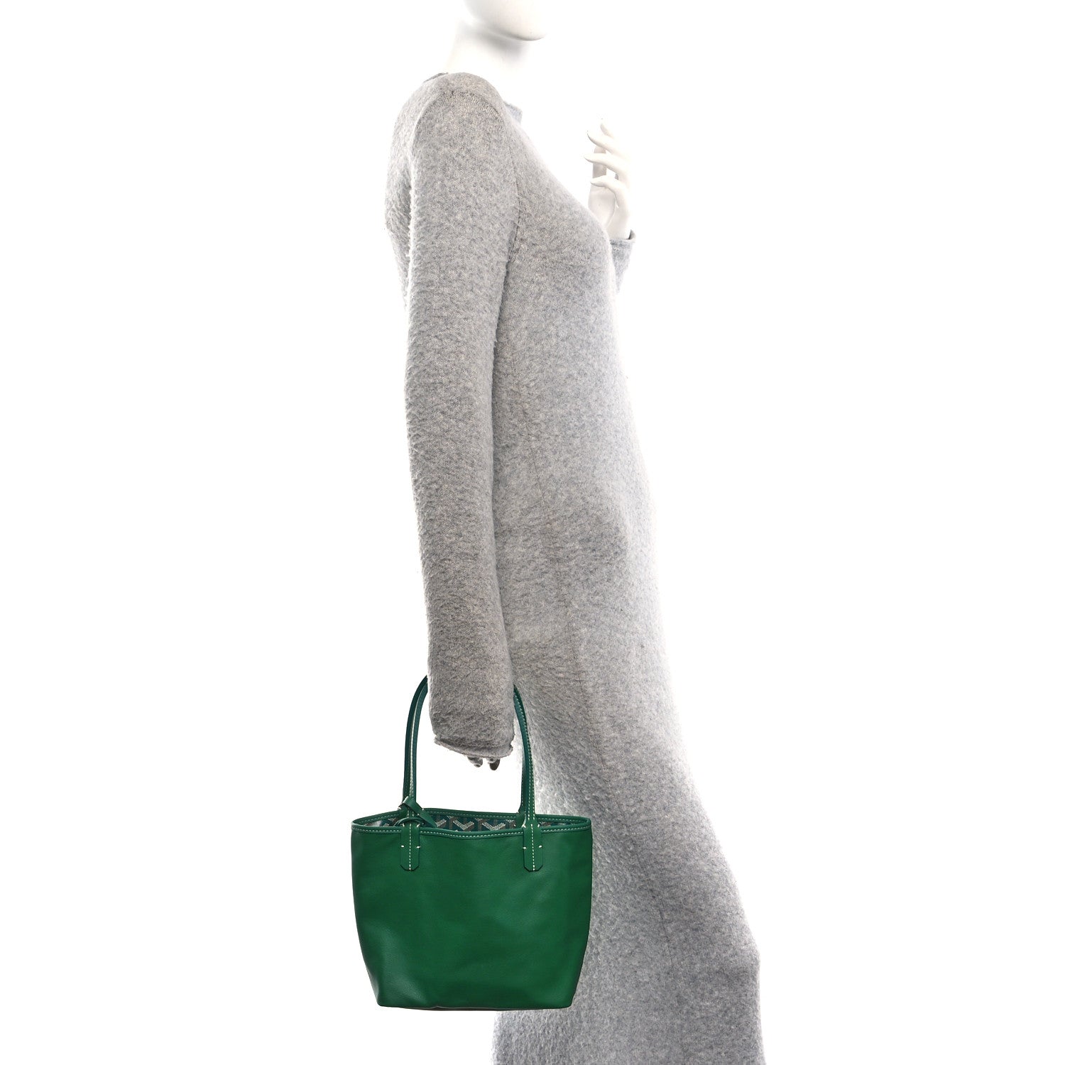 Goyard Goyardine Reversible Mini Anjou Green 2 of 17