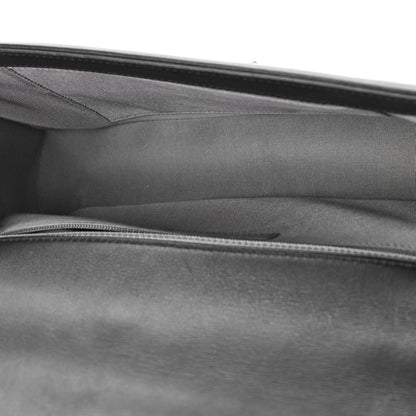 Chanel Calfskin Chevron Quilted Medium Boy Flap Black 5 of 10