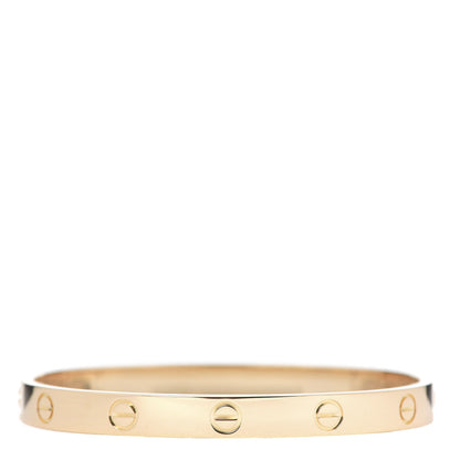 Cartier 18K Yellow Gold LOVE Bracelet 17 3 of 7