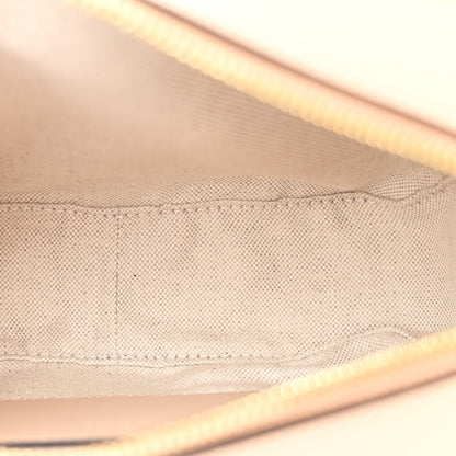 Gucci Calfskin GG Matelasse Small Shoulder Bag Pink Sand Natural 5 of 10
