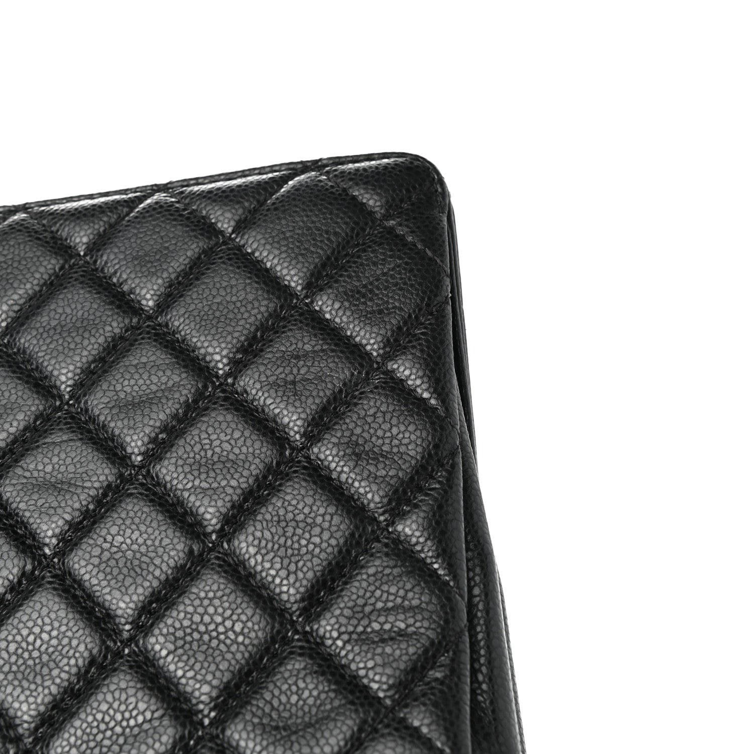 Chanel Caviar Quilted CC Clutch Black 8 of 9