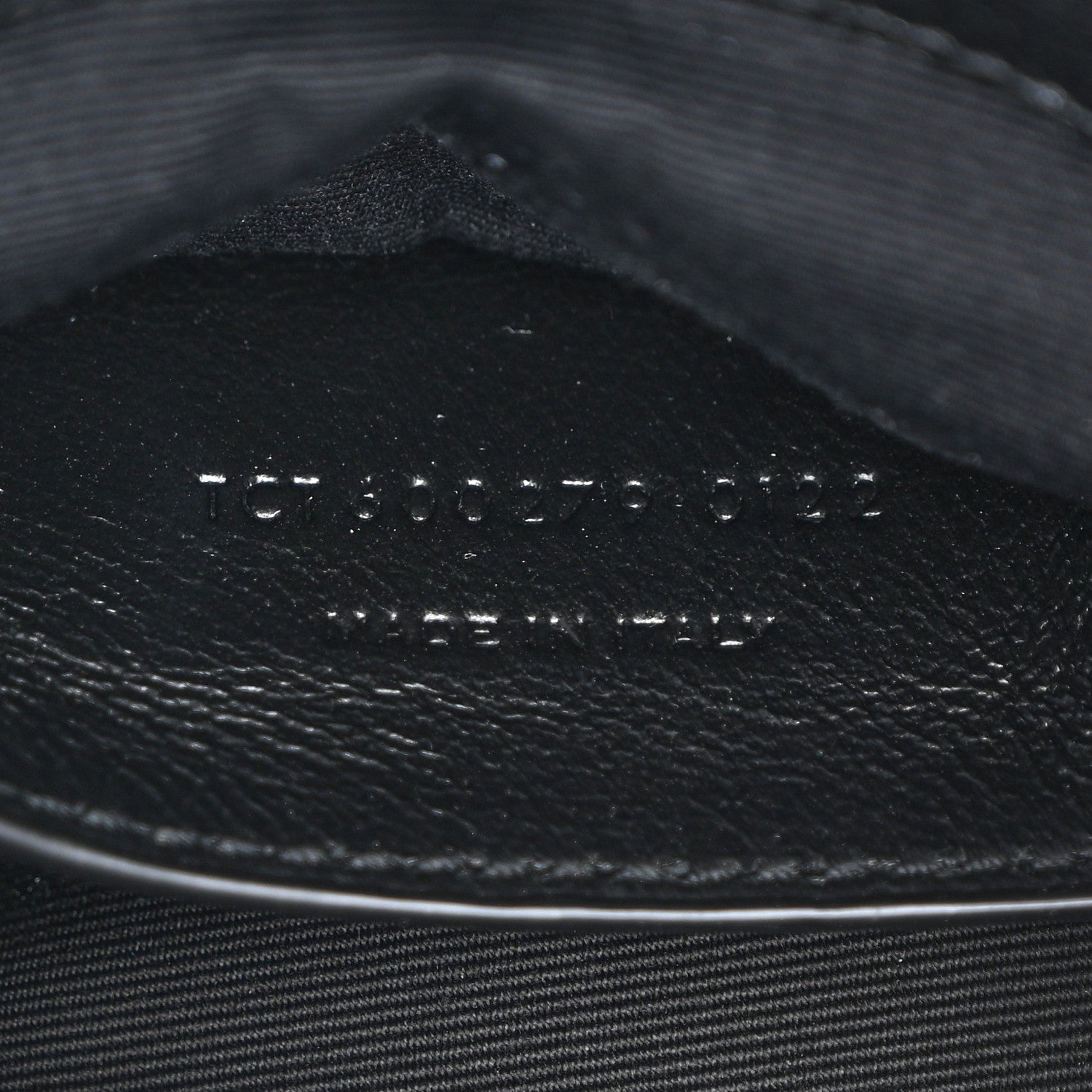 Saint Laurent Sheepskin Matelasse Chevron Monogram Monochrome Medium College Bag Black 8 of 14