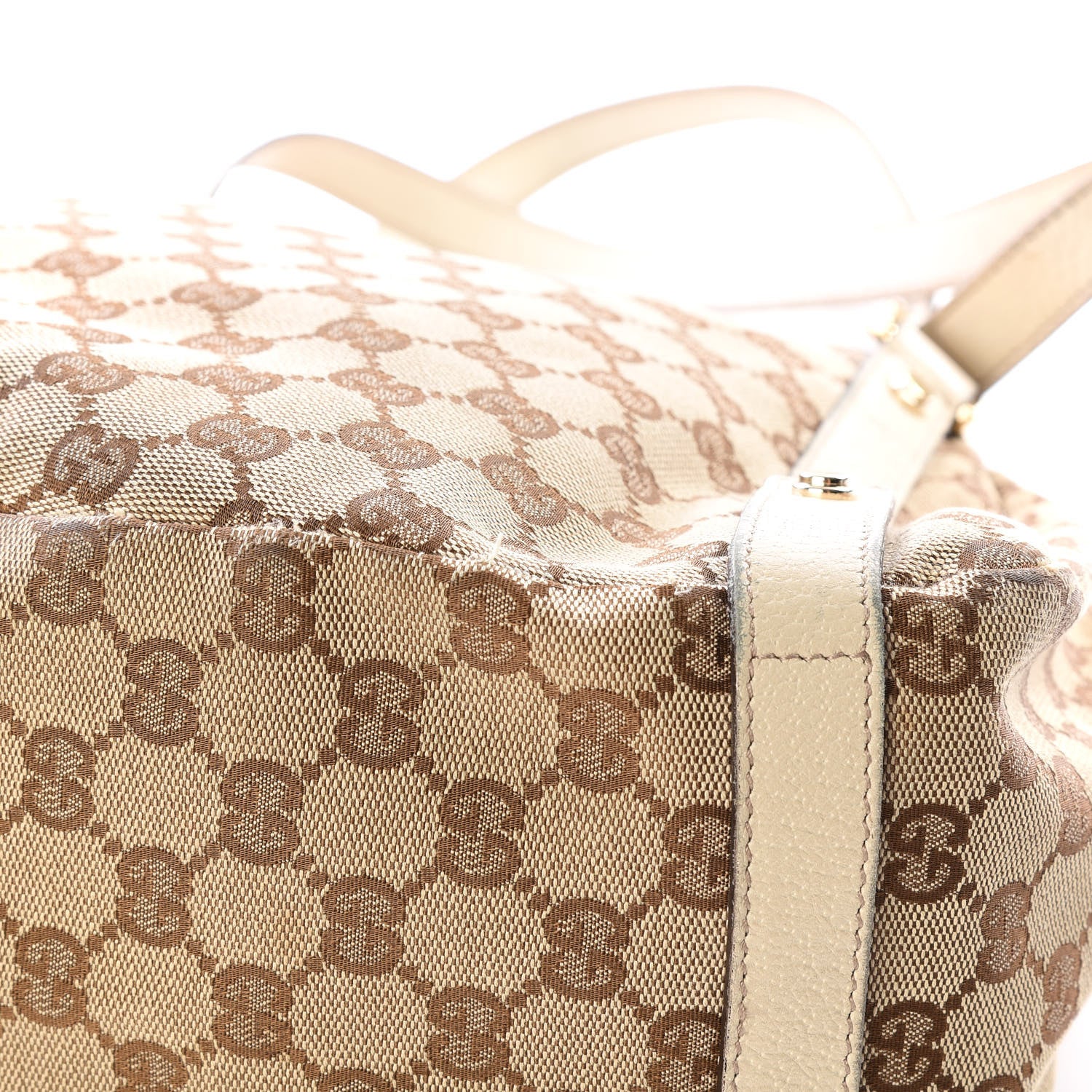 Gucci Monogram Medium Abbey Shoulder Bag Off White 12 of 16