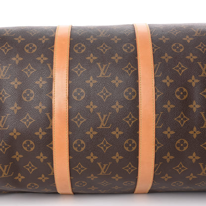 Louis Vuitton Monogram Keepall Bandouliere 55 10 of 18
