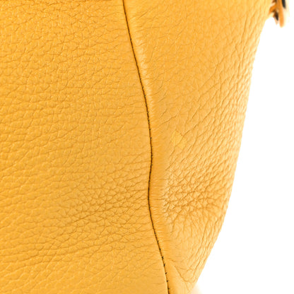 Dolce & Gabbana Calfskin Large Miss Sicily Satchel Yellow 12 of 16