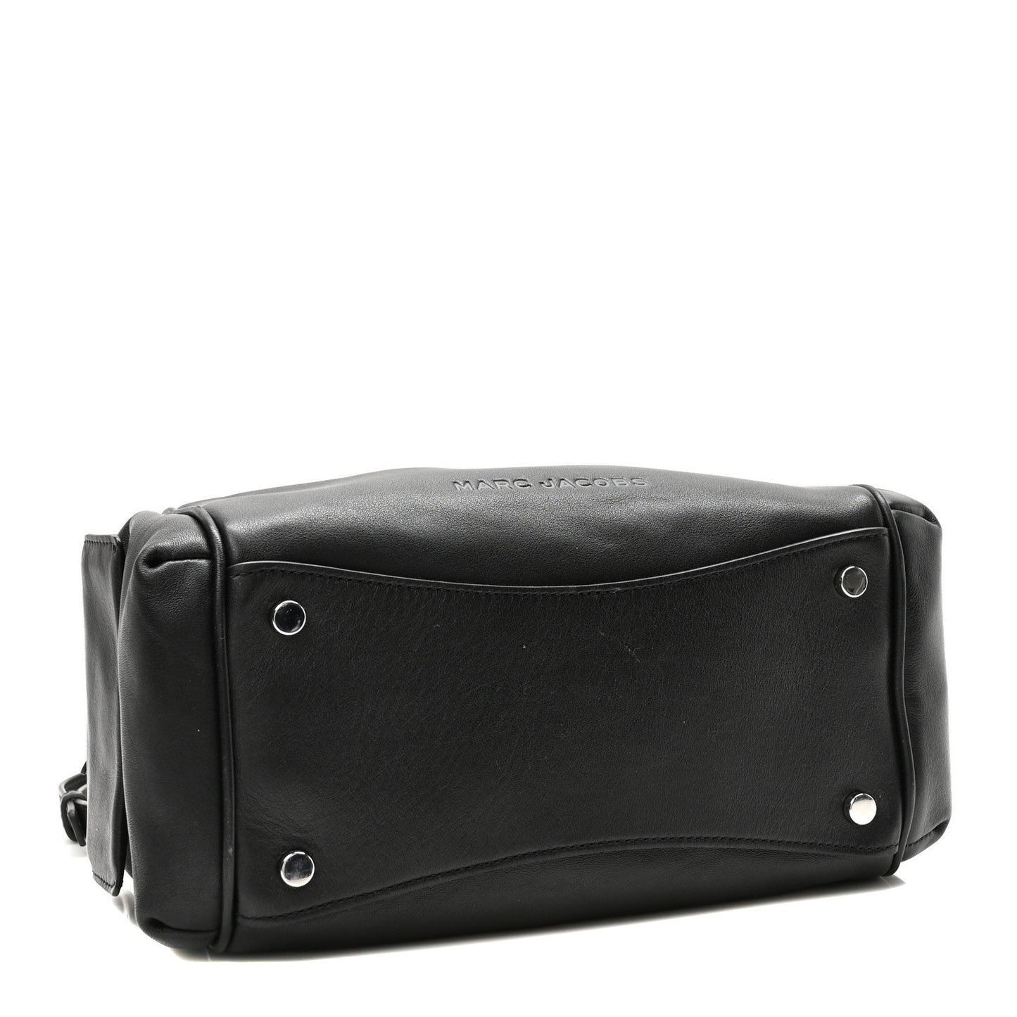 Mini Pushlock Satchel Black