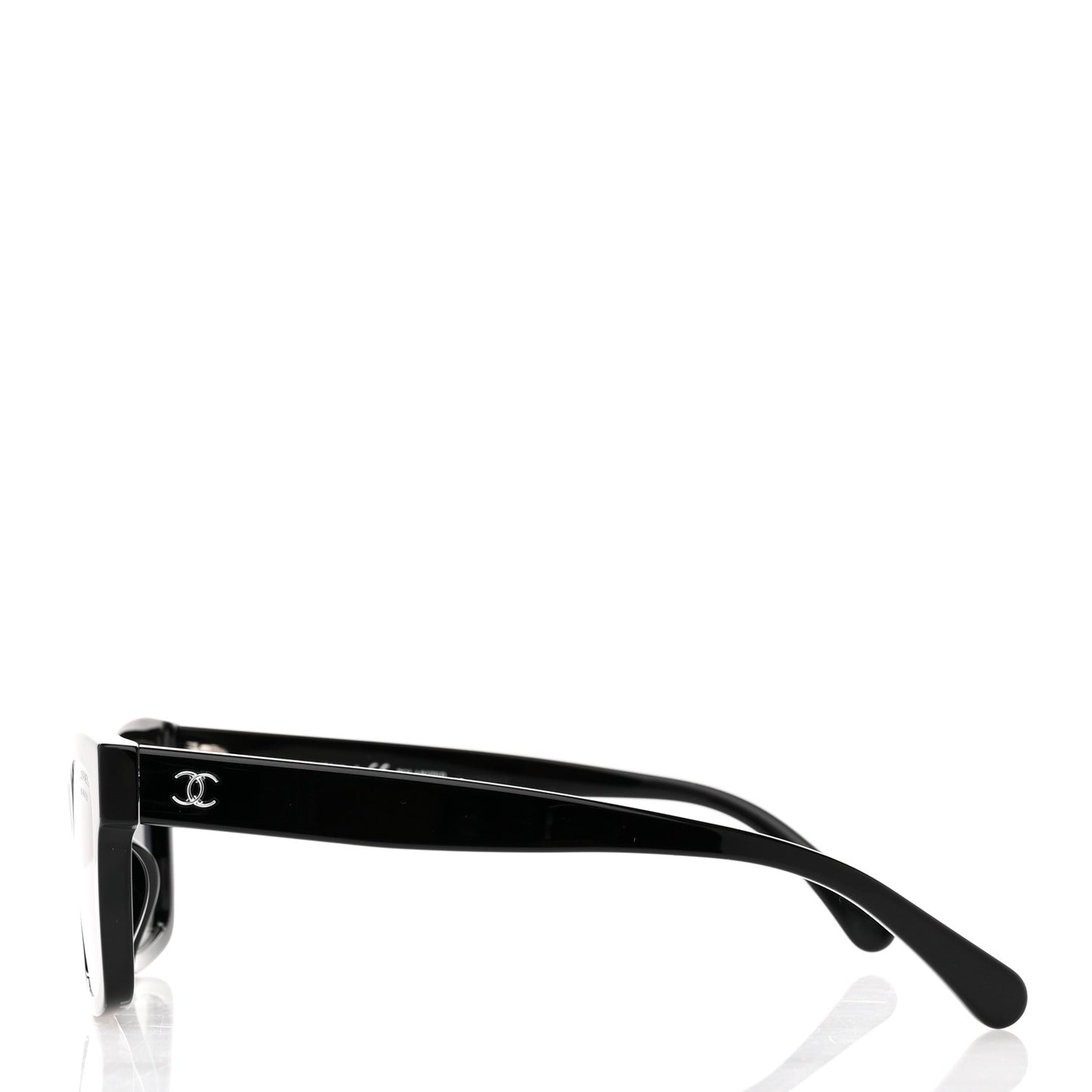 Acetate Polarized Square Sunglasses 5417-A Black