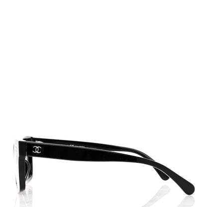 Chanel Acetate Polarized Square Sunglasses 5417-A Black 3 of 8