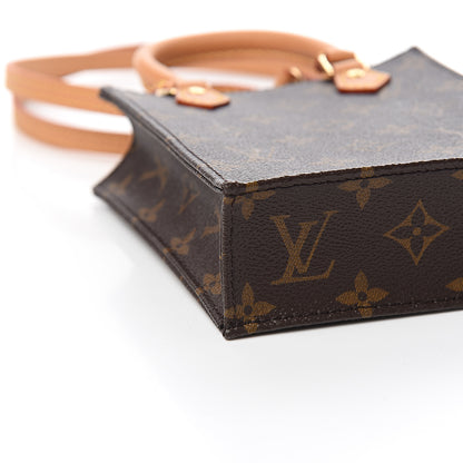 Louis Vuitton Monogram Petit Sac Plat 6 of 9