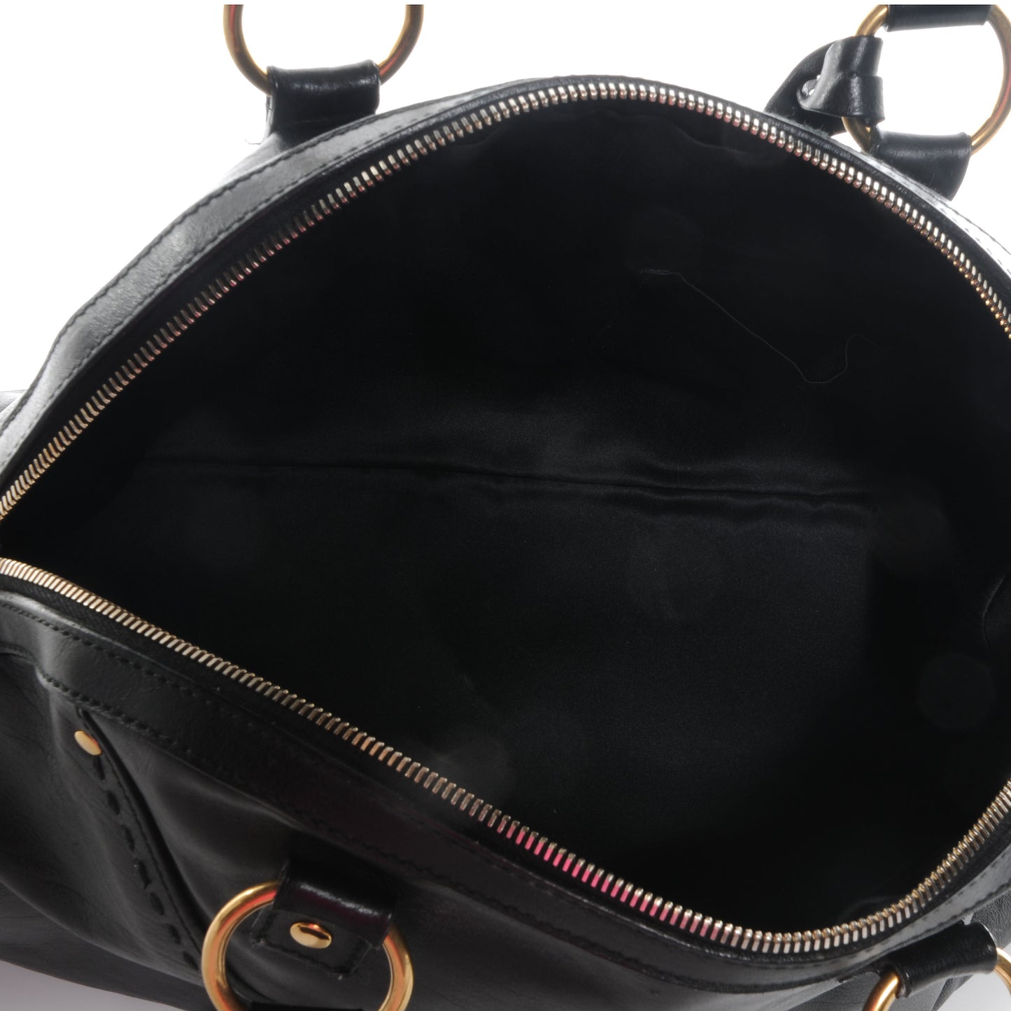 Leather Large Muse Black