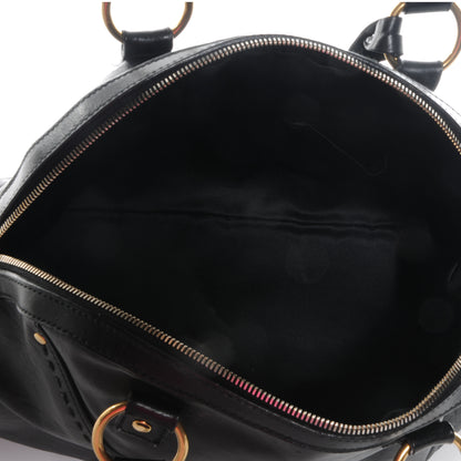Saint Laurent Leather Large Muse Black 5 of 9