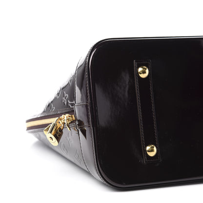 Louis Vuitton Vernis Alma GM Amarante 7 of 11