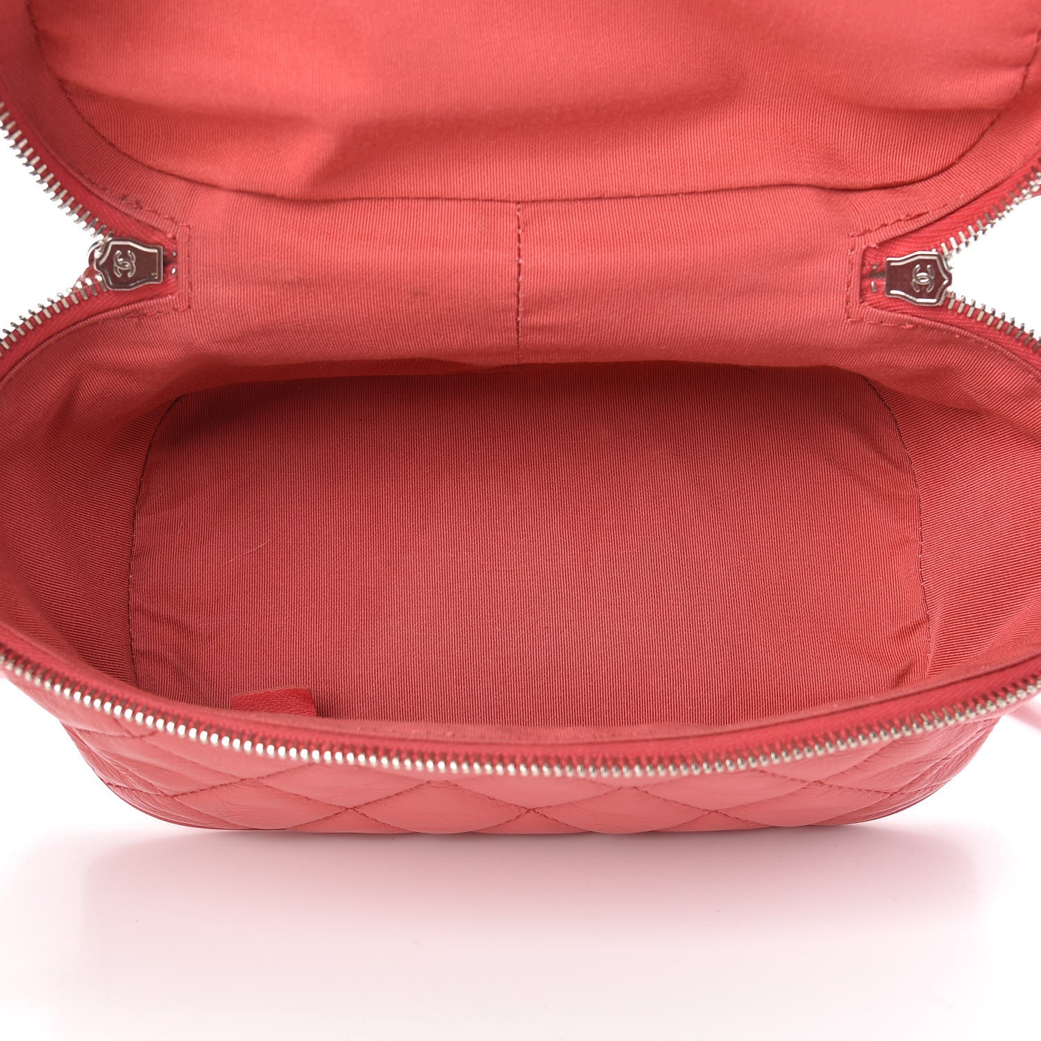 Chanel Crumpled Calfskin PVC Quilted Backpack Pink 4 of 10