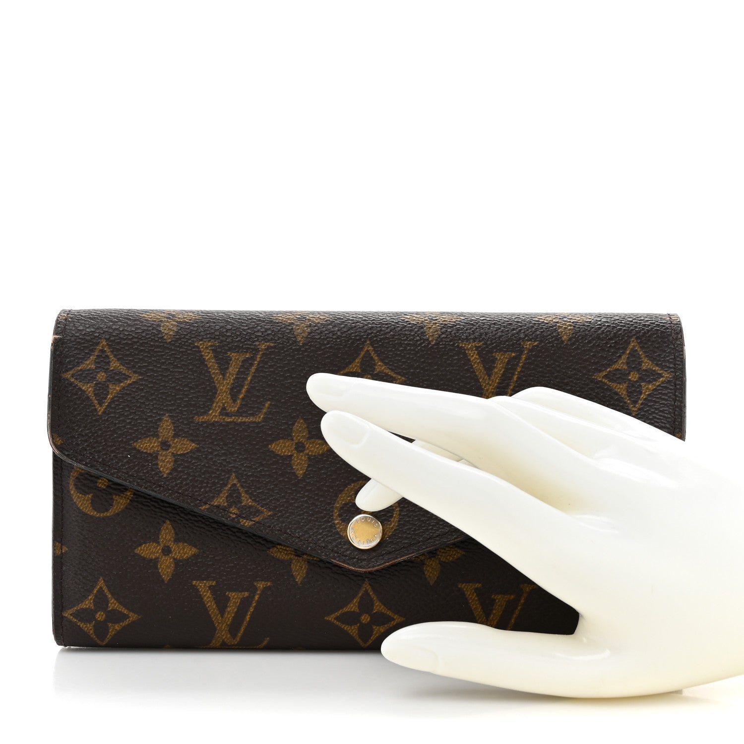 Louis Vuitton Monogram Sarah Wallet NM 2 of 14