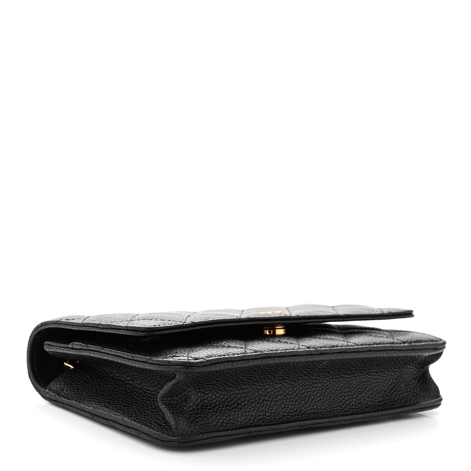 Chanel Caviar Quilted Wallet On Chain WOC Black 4 of 12