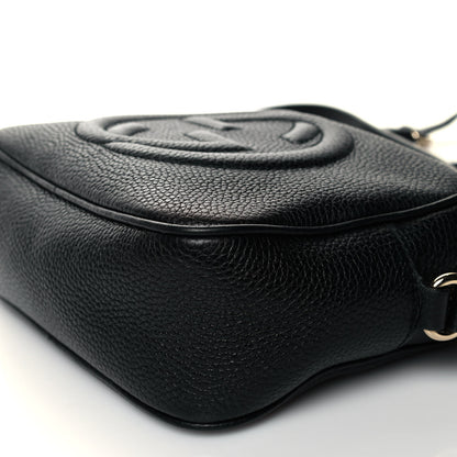 Gucci Pebbled Calfskin Small Soho Disco Bag Black 11 of 11