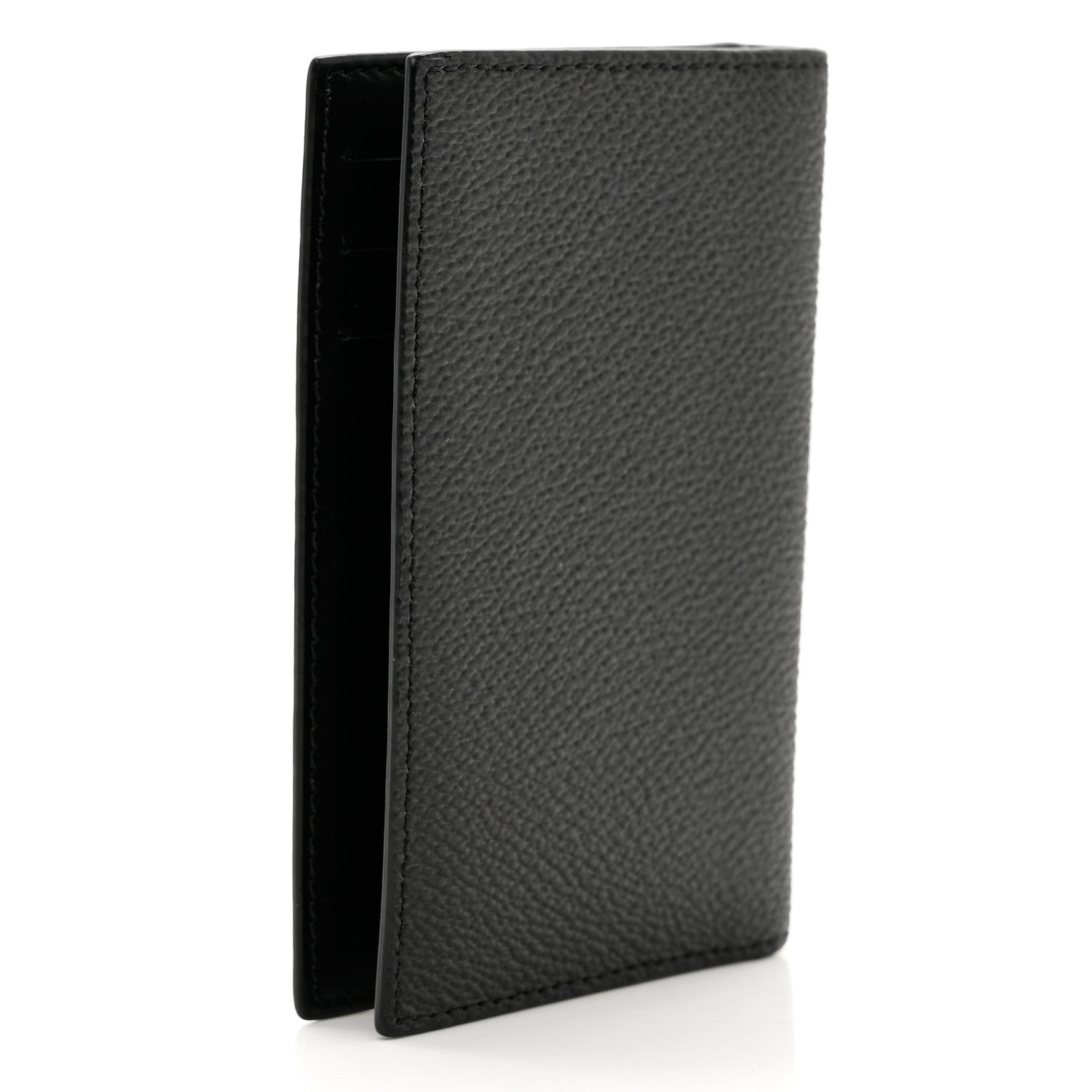 Givenchy Textured Coated Canvas Monkey Brother Print Folding Card Holder Black 3 of 6