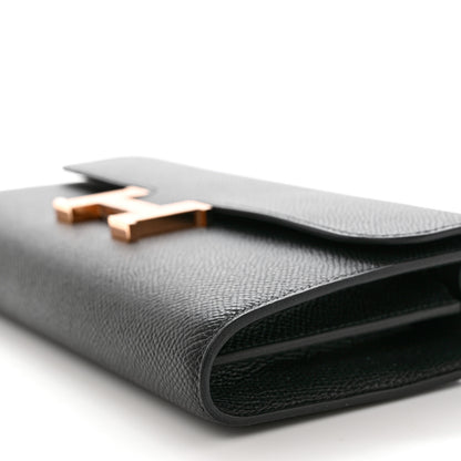 Hermes Epsom Constance Wallet To Go Black 10 of 11