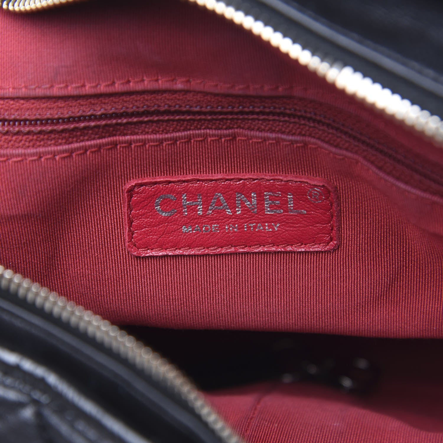 Chanel Aged Calfskin Quilted Medium Gabrielle Hobo Black 7 of 18