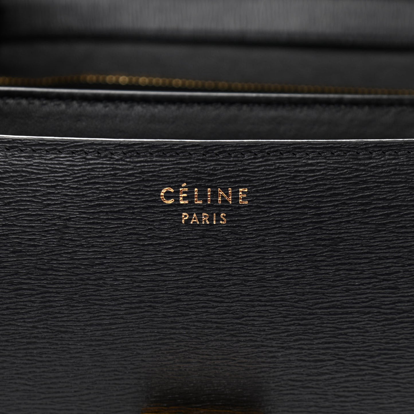 Liege Calfskin Medium Classic Box Flap Bag Black