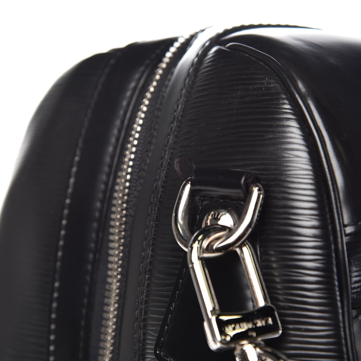 Louis Vuitton Epi Sac Bourget 50 Black 19 of 20