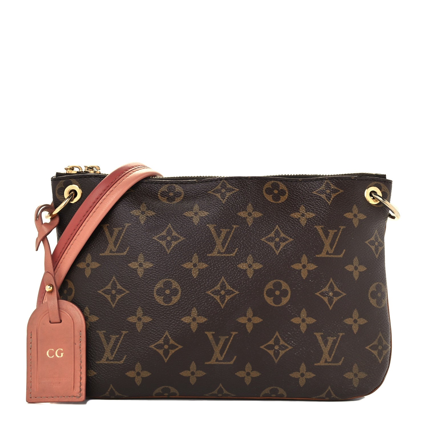 Louis Vuitton Monogram Lorette Vieux Rose 1 of 12