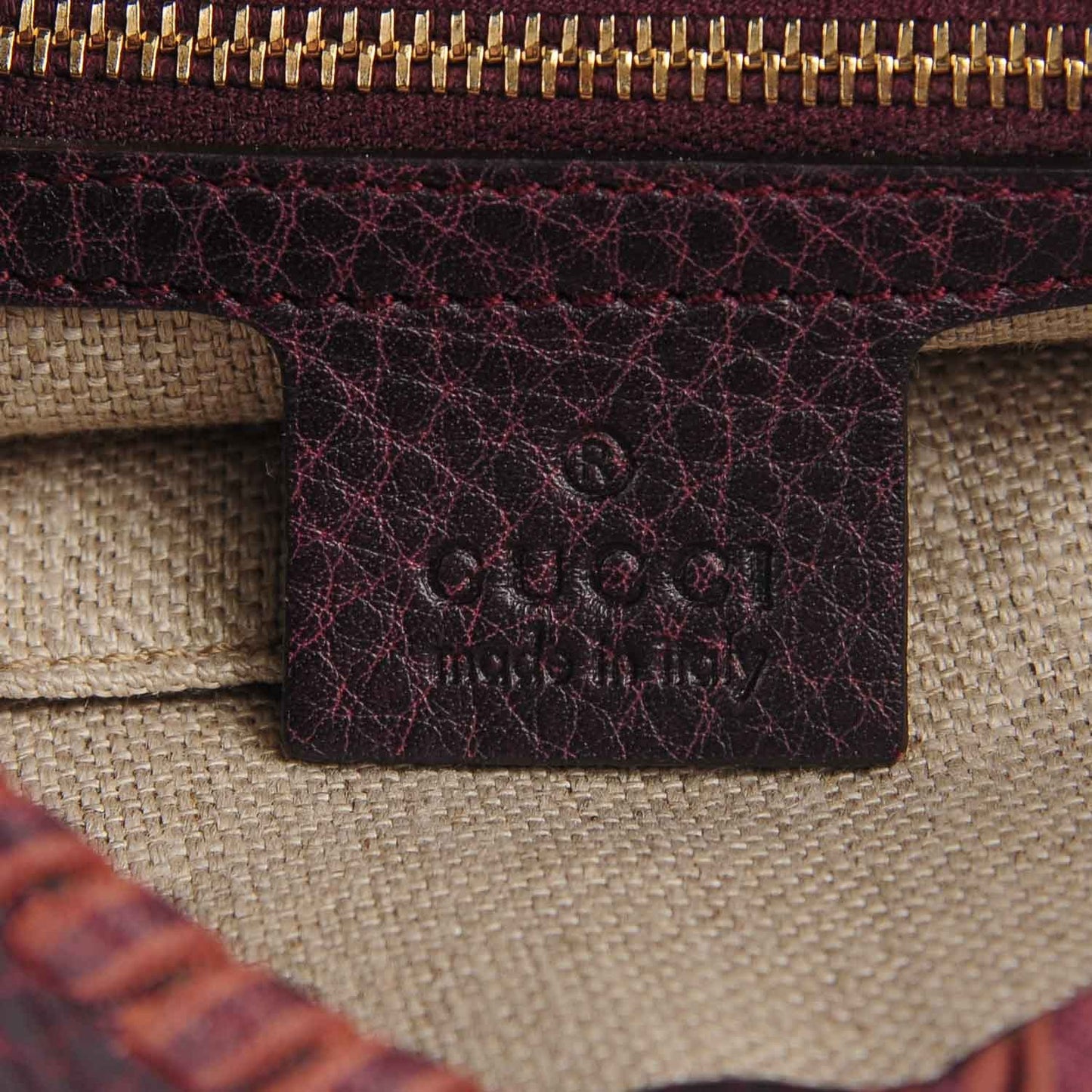 Calfskin Large New Jackie Shoulder Bag Brown