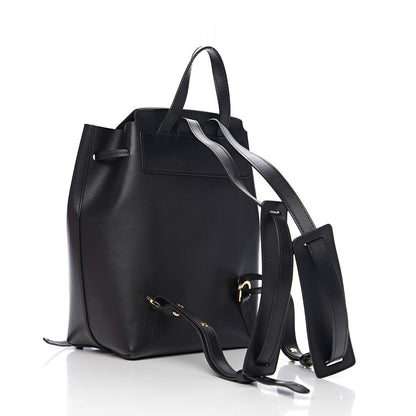 Mansur Gavriel Calfskin Mini Backpack Bag Black 2 of 11