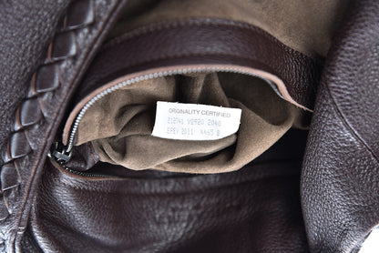 Bottega Veneta Cervo Deerskin Large Hobo Ebano 7 of 9