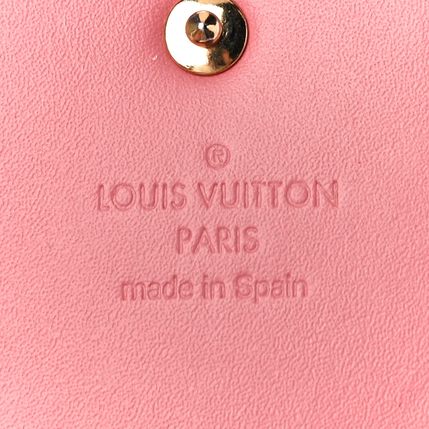 Louis Vuitton Vernis Business Card Holder Poppy 4 of 9