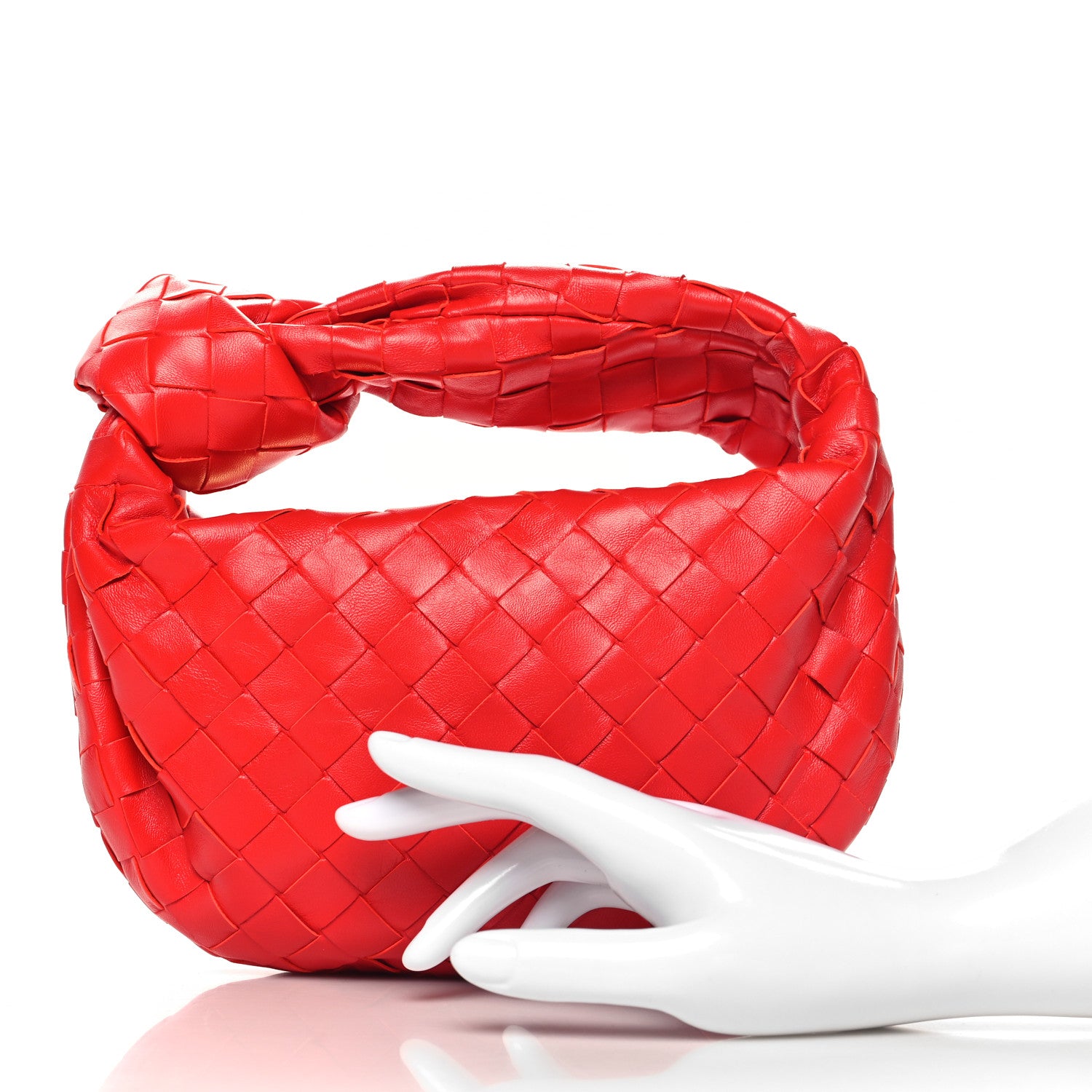 Bottega Veneta Nappa Intrecciato Mini Jodie Redstone 2 of 10