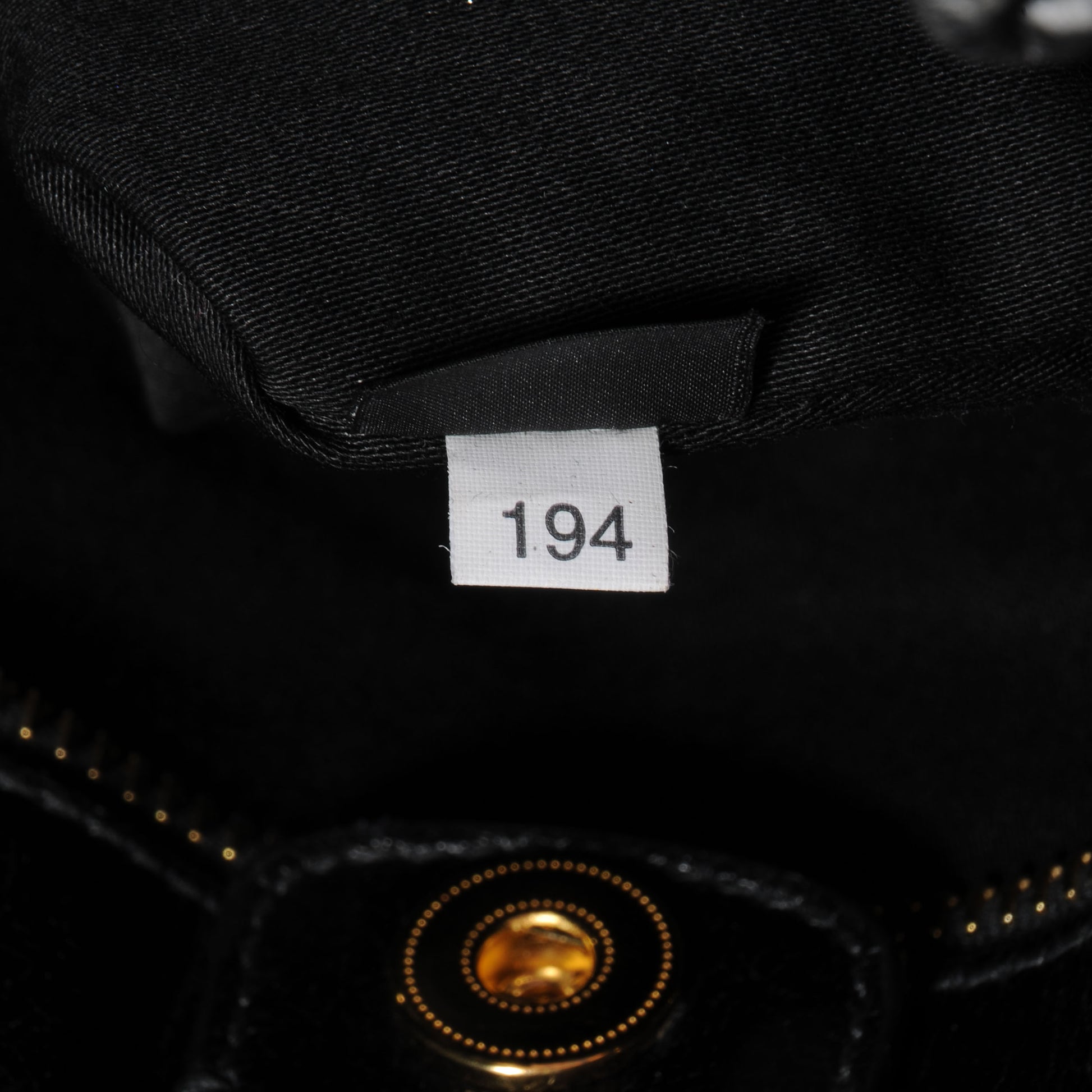 Miu Miu Vitello Lux Leather Gathered Tote Black 8 of 8