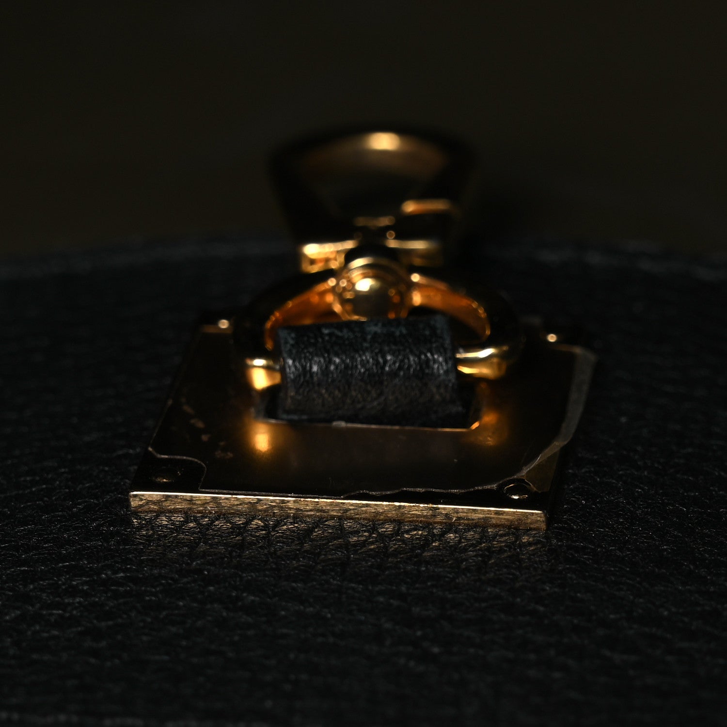 Louis Vuitton Calfskin City Steamer MM Kaki Black 11 of 17