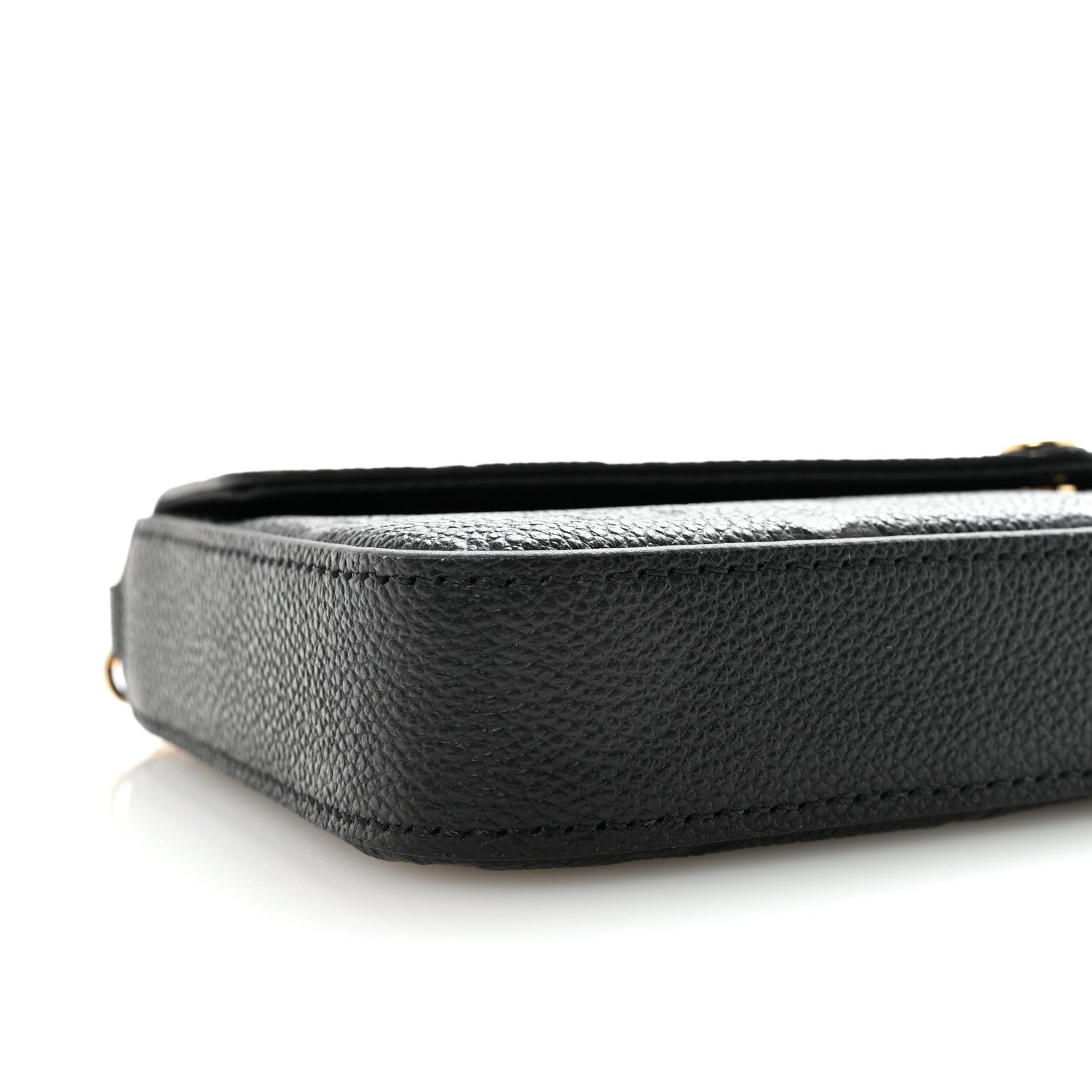 Louis Vuitton Empreinte Pochette Felicie Chain Wallet Black 8 of 10