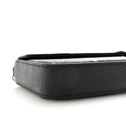 Louis Vuitton Empreinte Pochette Felicie Chain Wallet Black 8 of 10