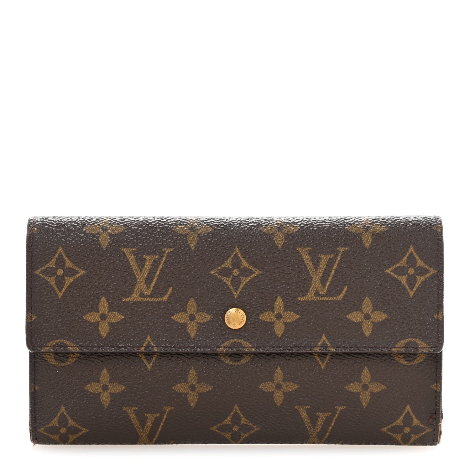Louis Vuitton Monogram Porte Tresor International Wallet 1 of 10