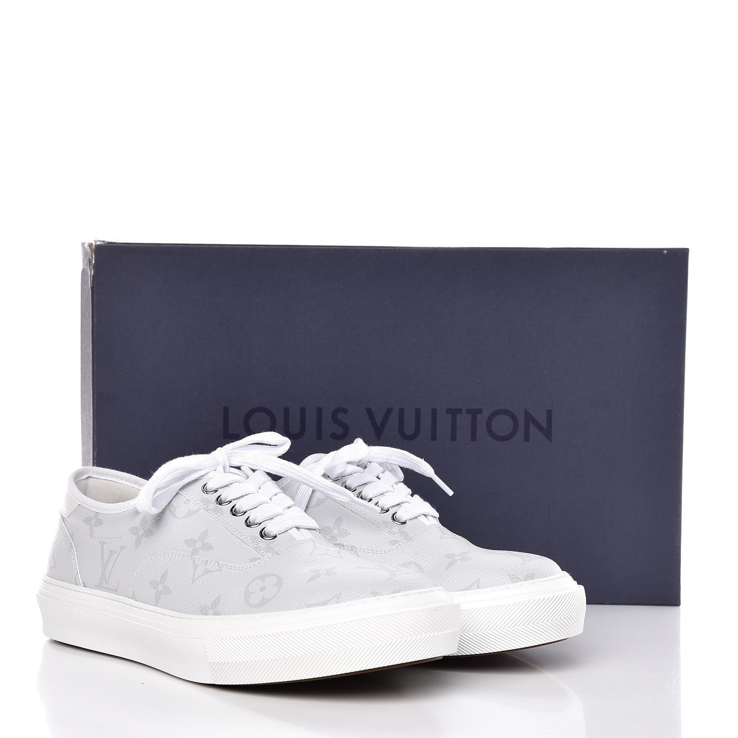 Louis Vuitton Monogram Trocadero Sneakers 5 White 10 of 11