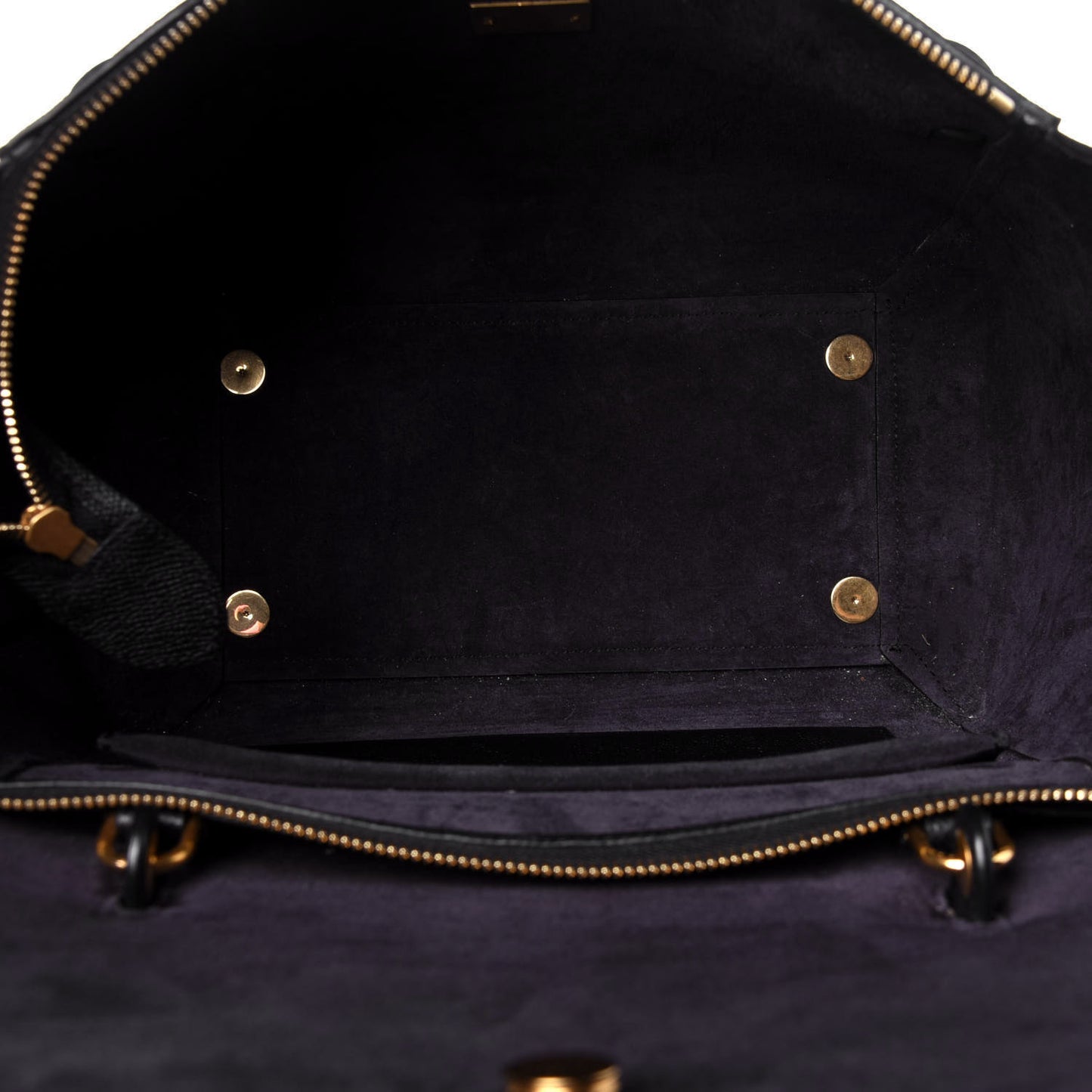 Grained Calfskin Small Belt Bag Black