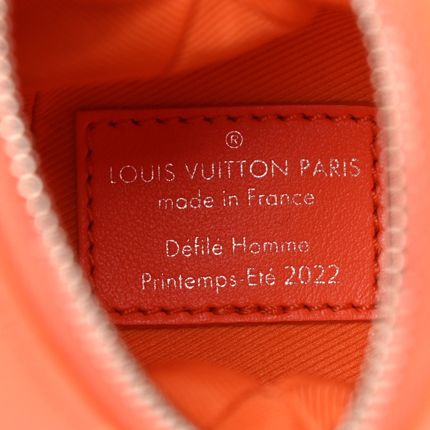 Louis Vuitton Monogram Orange Pouch Orange 5 of 5