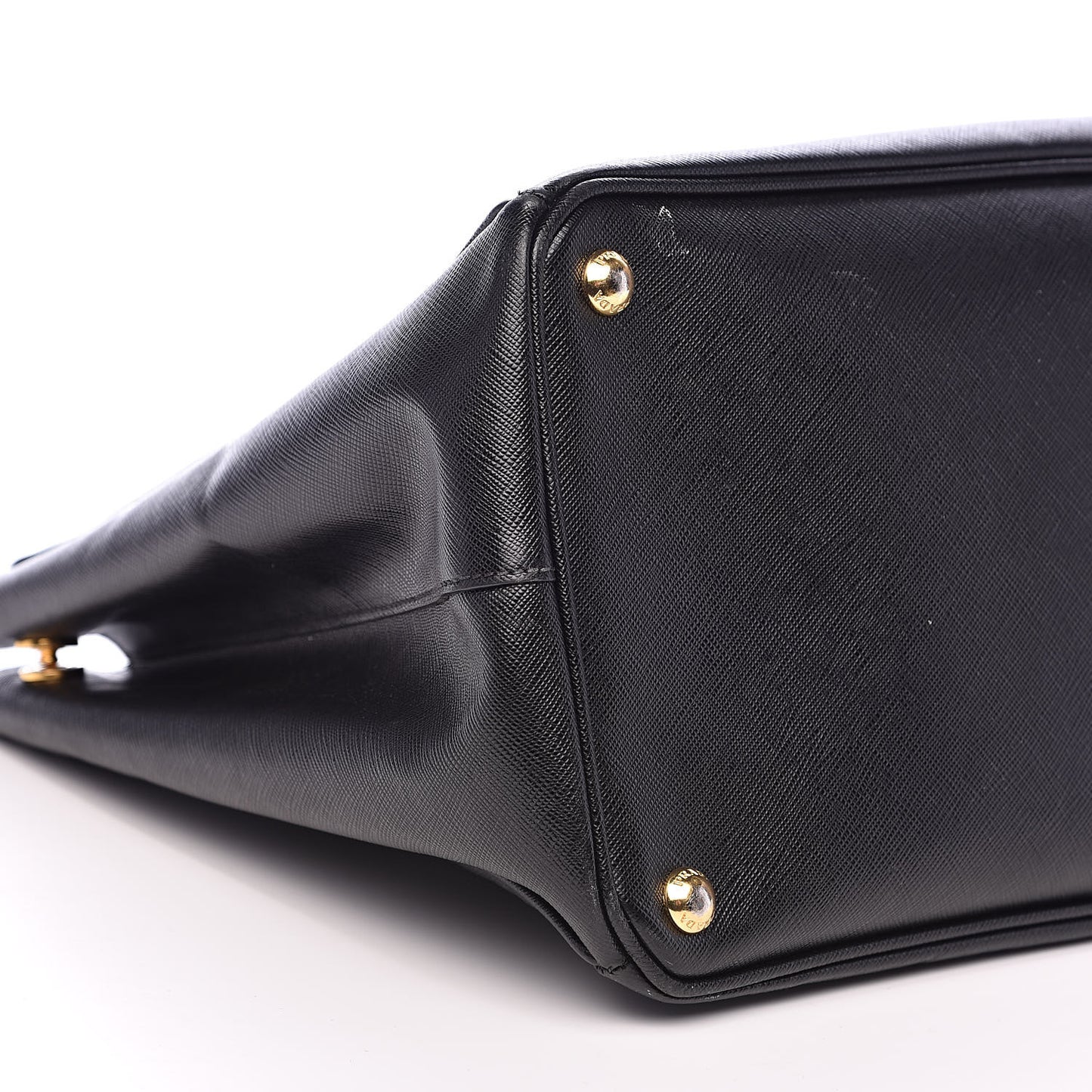 Saffiano Lux Large Tote Black