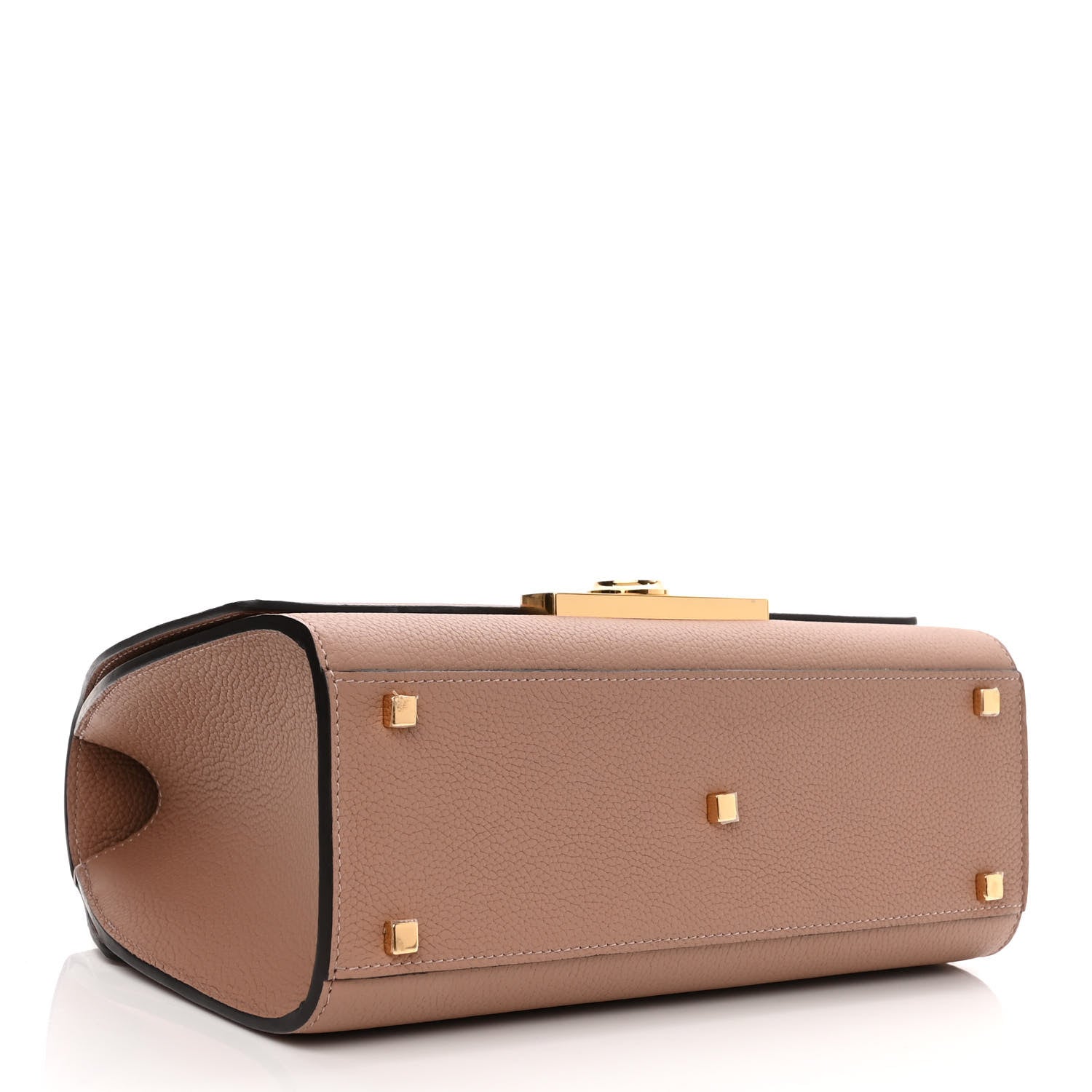 Moynat Taurillon Blush Rejane PM Desert Rose 4 of 9