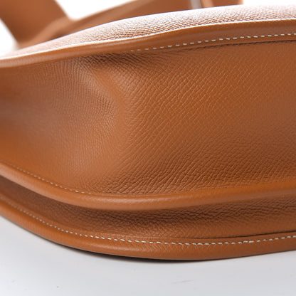 Hermes Epsom Evelyne III PM Toffee 9 of 10