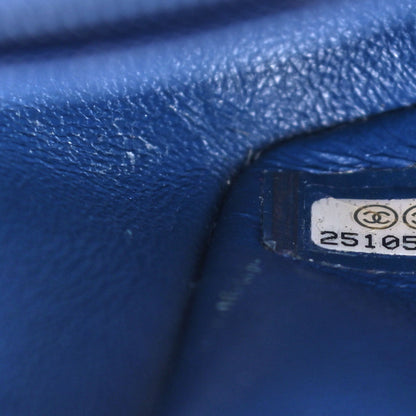 Chanel Caviar Quilted Mini Rectangular Flap Blue 7 of 11