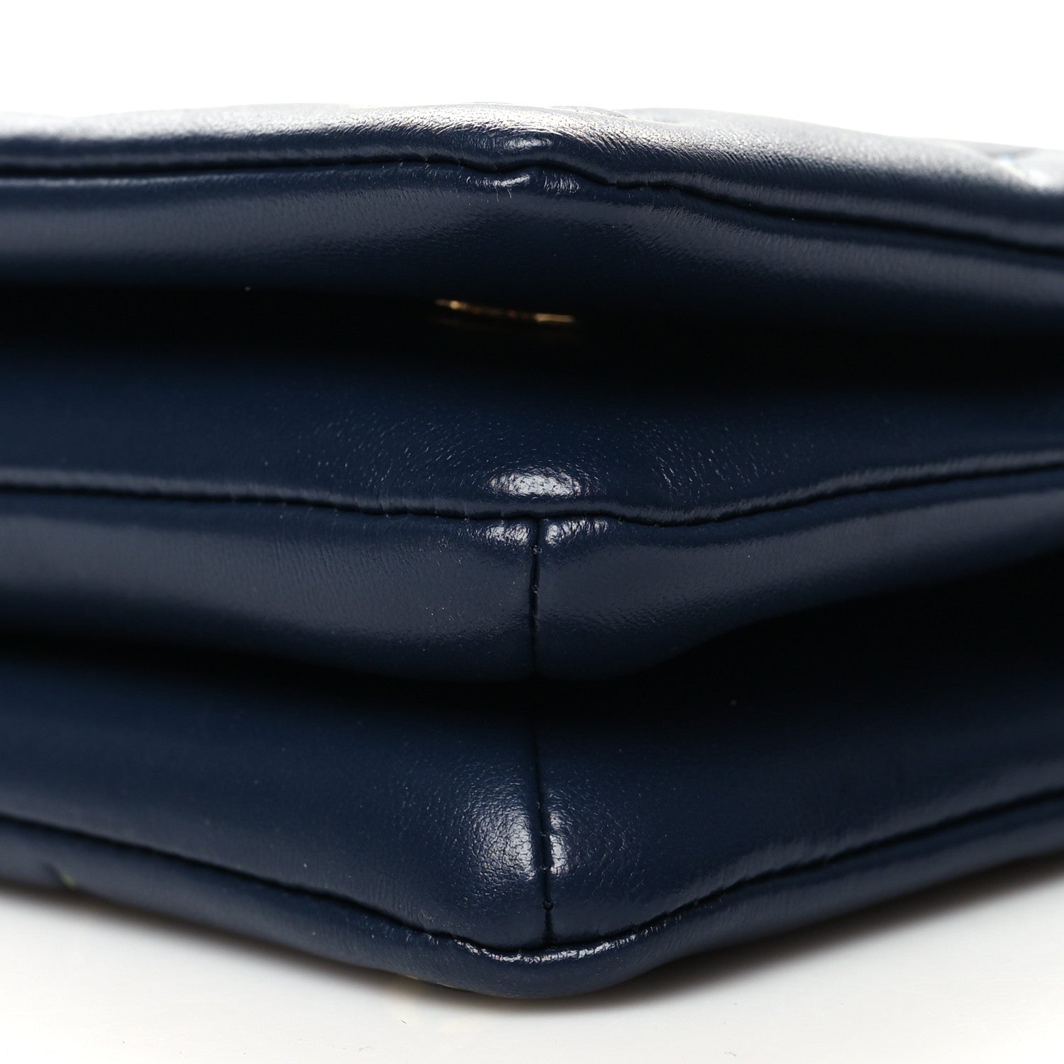 Louis Vuitton Lambskin Embossed Monogram LV Garden Pochette Coussin Navy 10 of 10