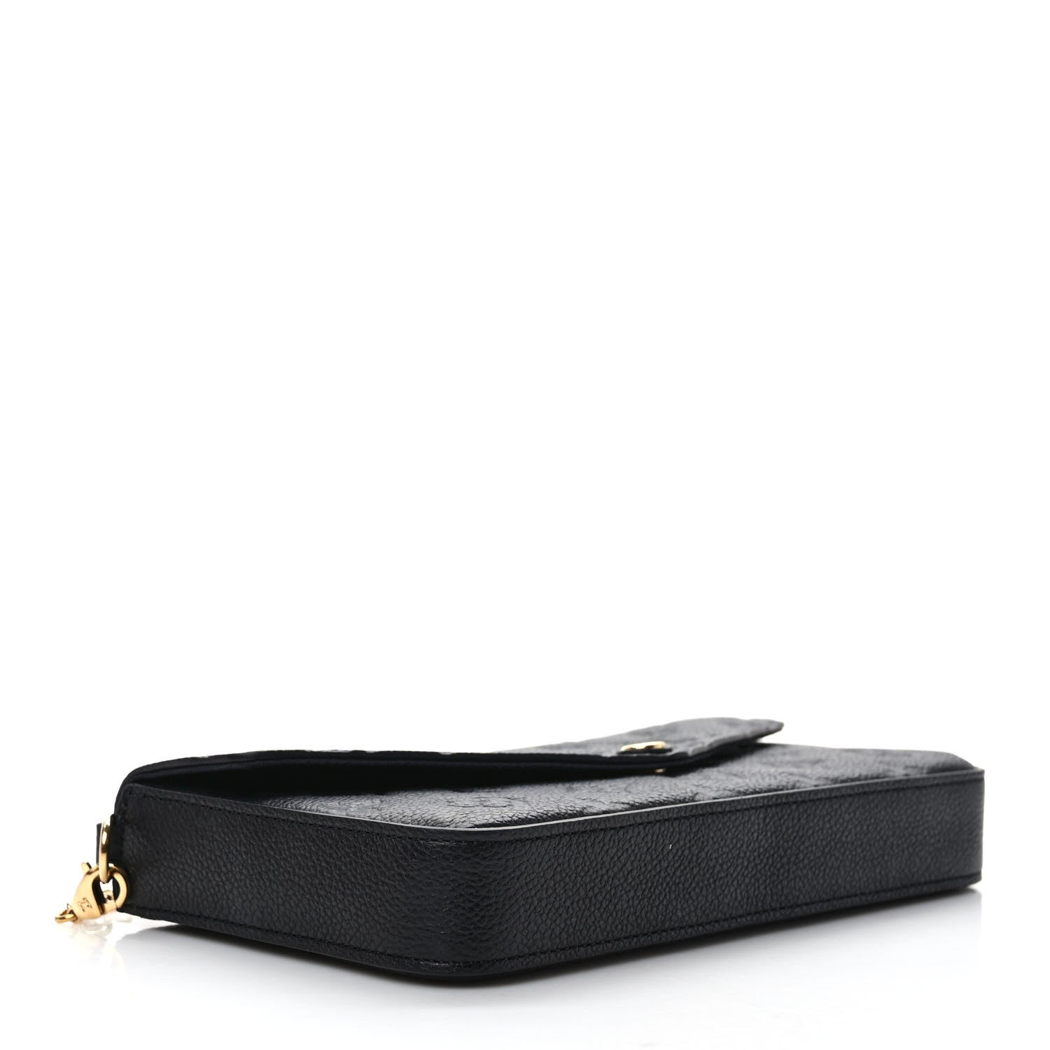 Louis Vuitton Empreinte Pochette Felicie Chain Wallet Black 5 of 10