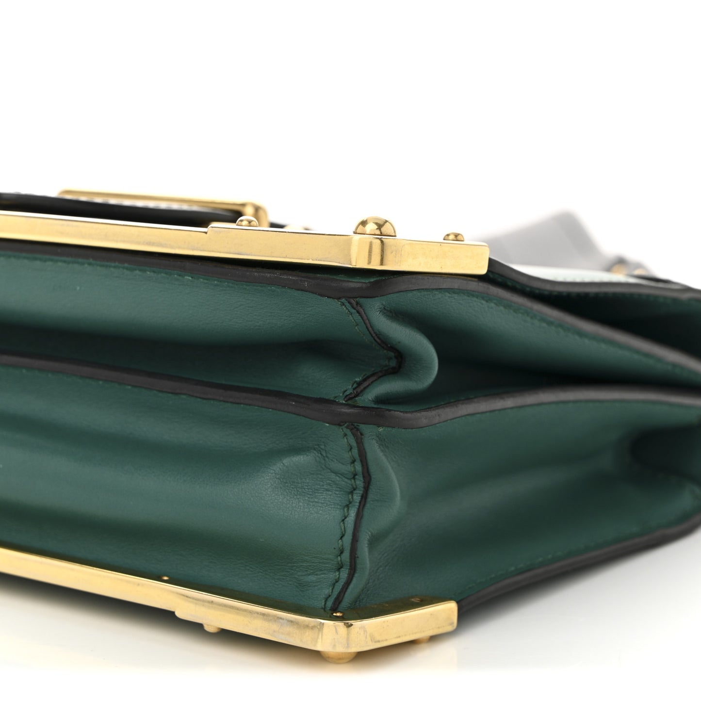 City Calf Saffiano Cahier Bag Biliardo Black