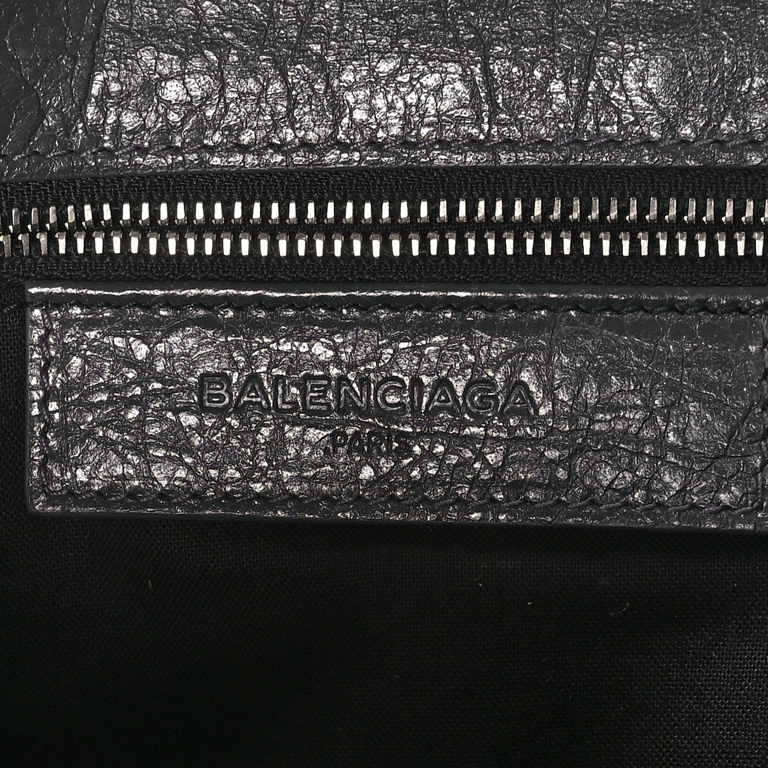 Balenciaga Agneau Giant 12 Silver Hardware Envelope Strap Clutch  Gris Fossile 7 of 11