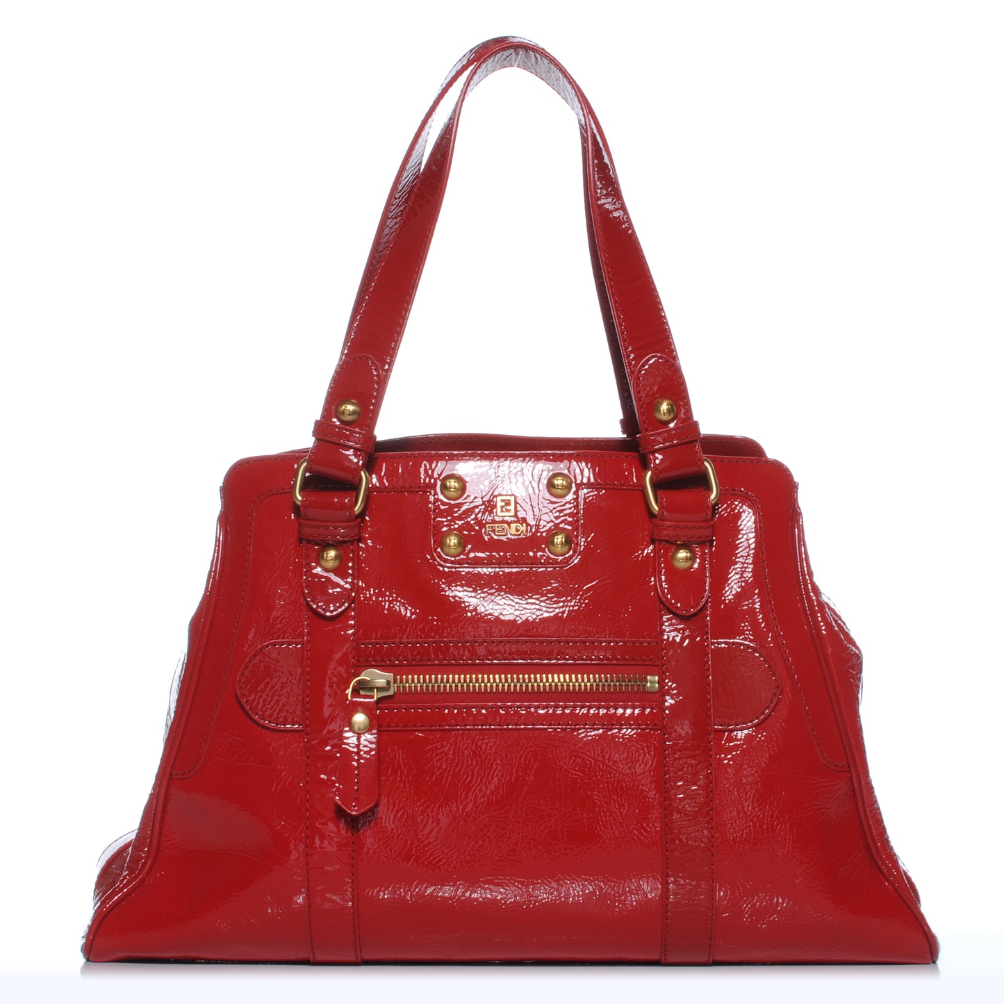 Vitello Naplak Small Bag De Jour Rosso