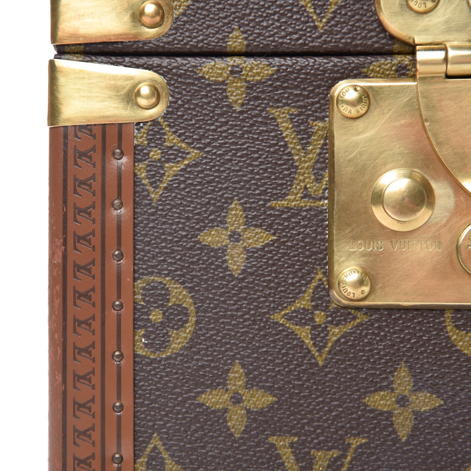 Louis Vuitton Monogram Boite Flacons Beauty Train Trunk Case 24 of 41
